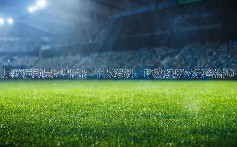 3377体育网站入口下载同程足球运动员严鼎皓：个人资料、球队经历及荣誉概述